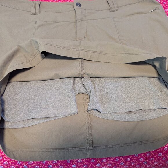 REI Co-op Skort Skirt Drawstring Active Tennis Stretch Quick Dry Cargo Size 14 - Picture 10 of 11